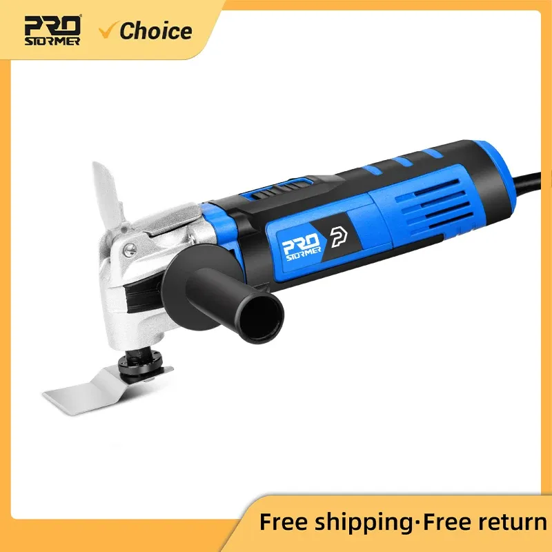 Prostormer Variable-Speed Oscillating Multi-Tool for DIY Renovation
