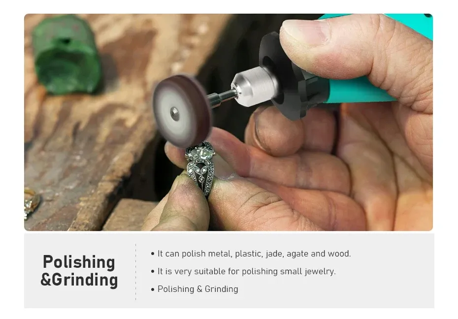 Tungfull 130W Mini Rotary Drill Kit
