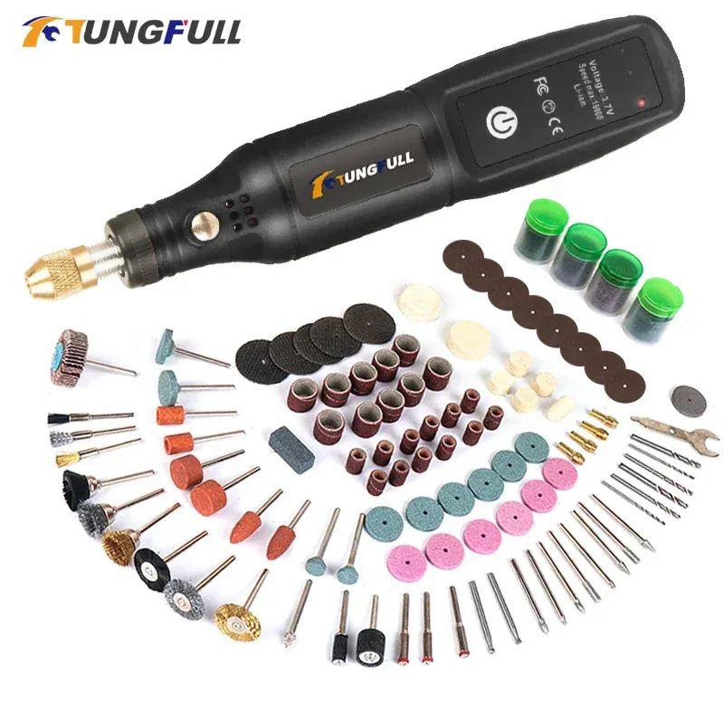 Compact Cordless Rotary Engraving Drill