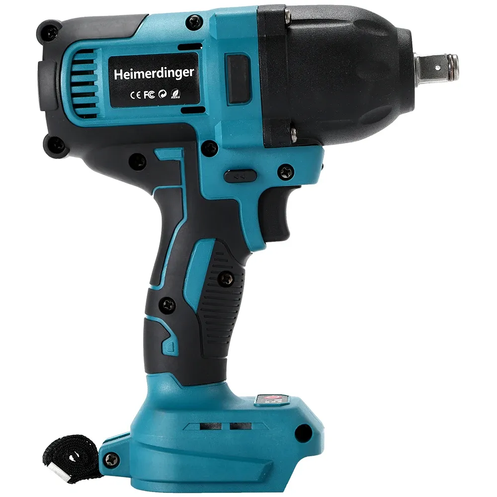 Heimerdinger 18V Brushless 1/2-Inch Impact Wrench, 800N.m