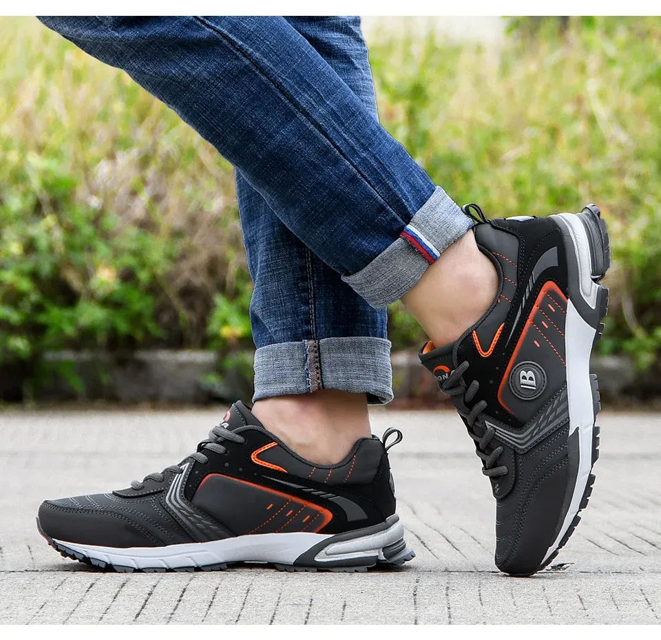 BONA Lightweight Breathable Men's Running Sneakers