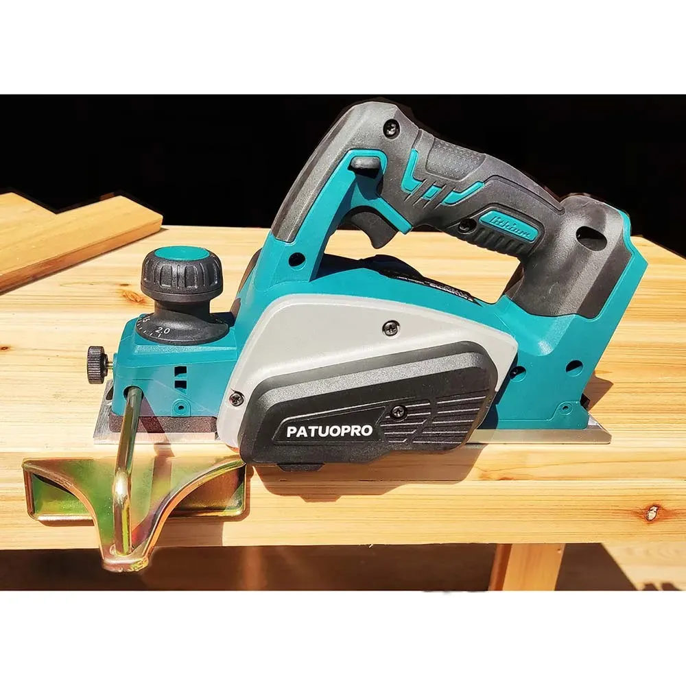 Makita-Compatible 18V Cordless Planer Trimmer 82mm