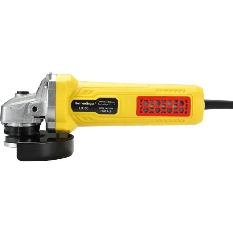 Heimerdinger 1100W 125mm Brushless Corded Angle Grinder