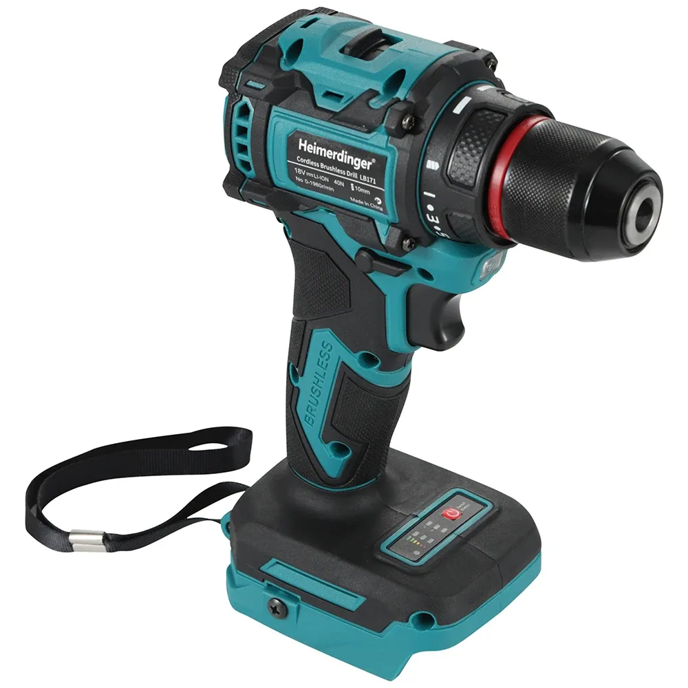 Makita-Compatible 10mm Brushless Cordless Drill Body
