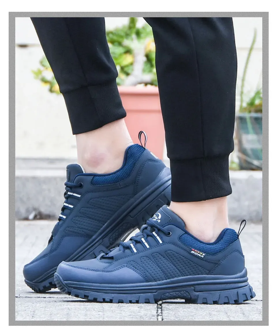 BONA Breathable Trail Hiking Shoes for Men
