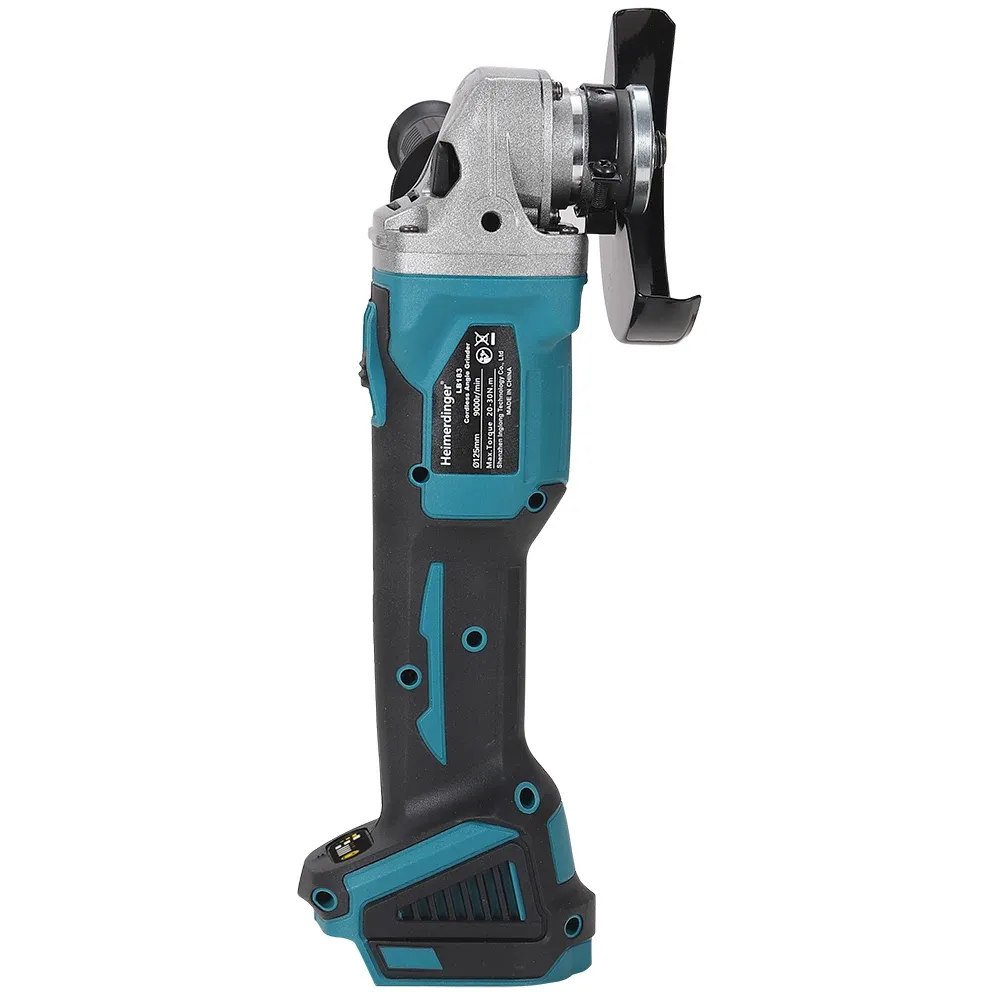 Makita-Compatible 18V Brushless Cordless Angle Grinder Body