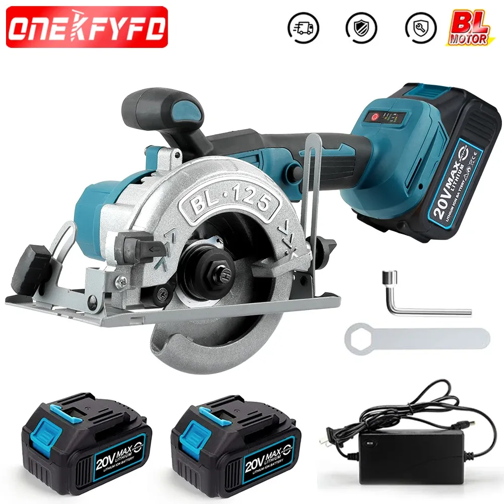 Makita-Compatible 125mm Cordless Brushless Circular Saw