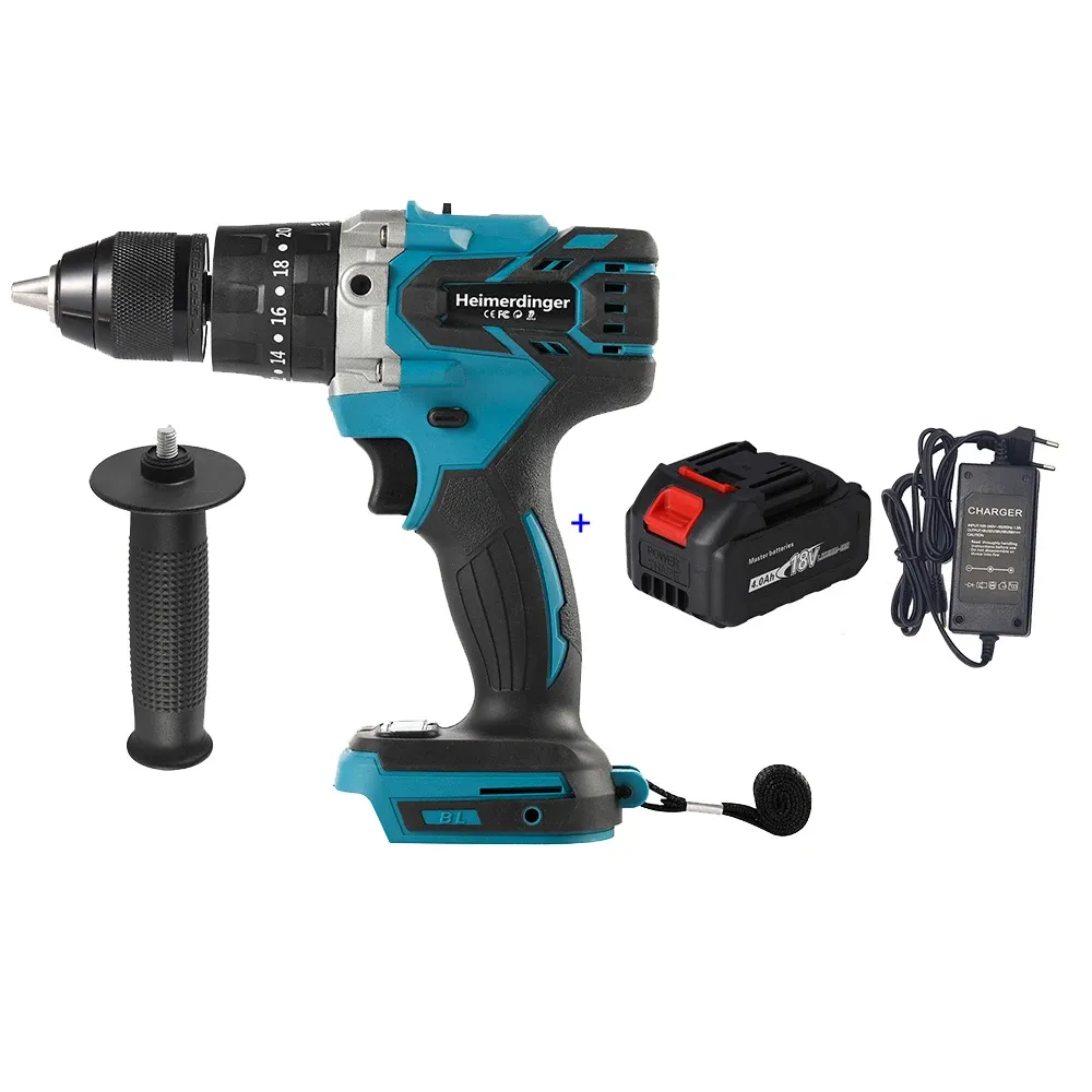 Heimerdinger LB176 18V Brushless 13mm Impact Drill Body