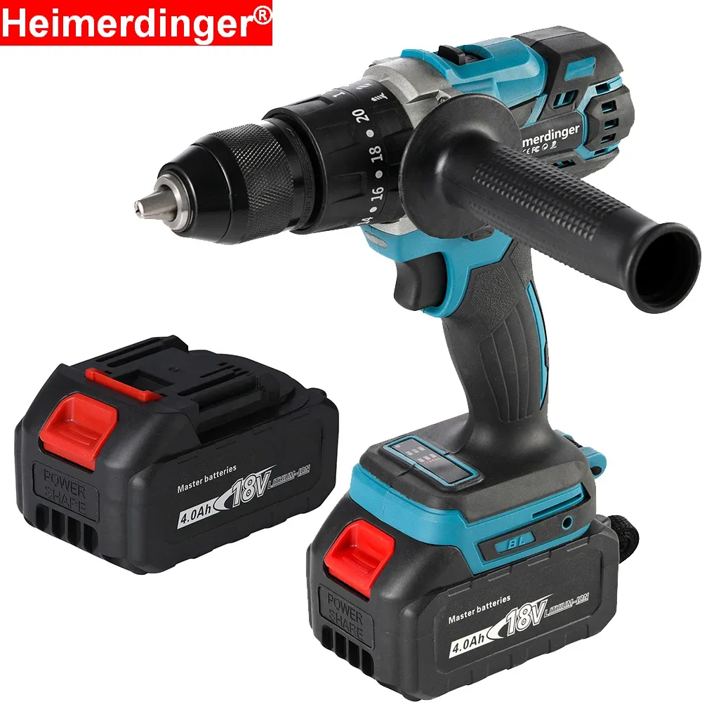 Heimerdinger 18V Brushless 13mm Cordless Impact Drill