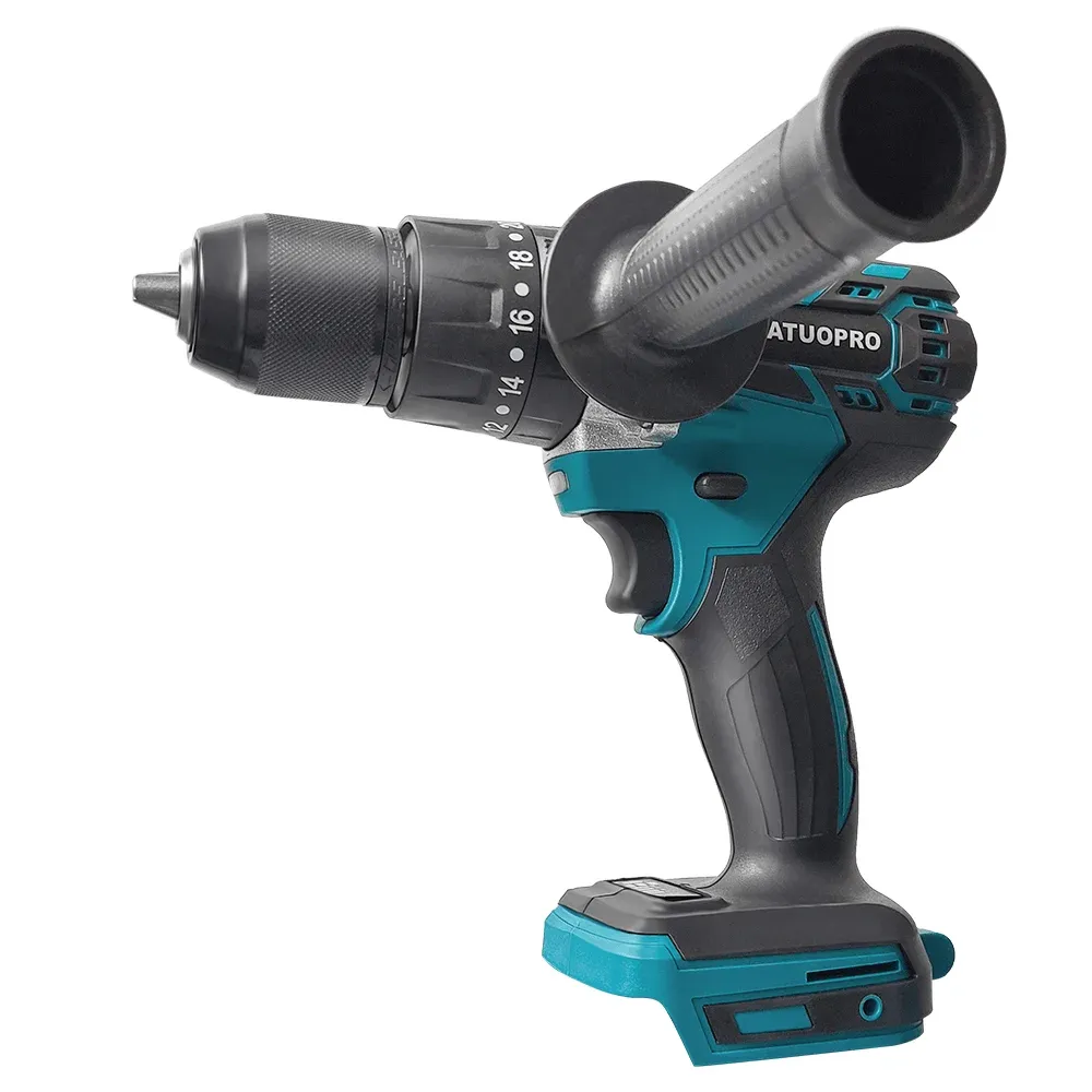 Makita-Compatible 13mm Brushless Impact Drill Body, 80N.m