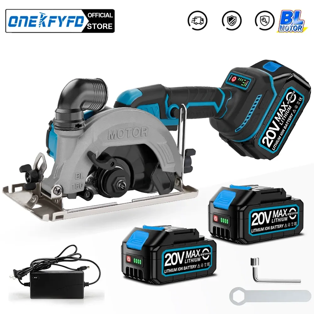 Makita-Compatible 6-Inch Brushless Cordless Circular Saw