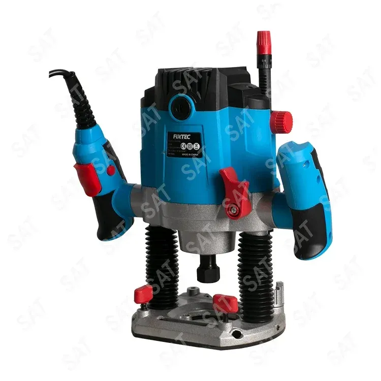 FIXTEC 1800W Variable-Speed Wood Router for Precision Routing