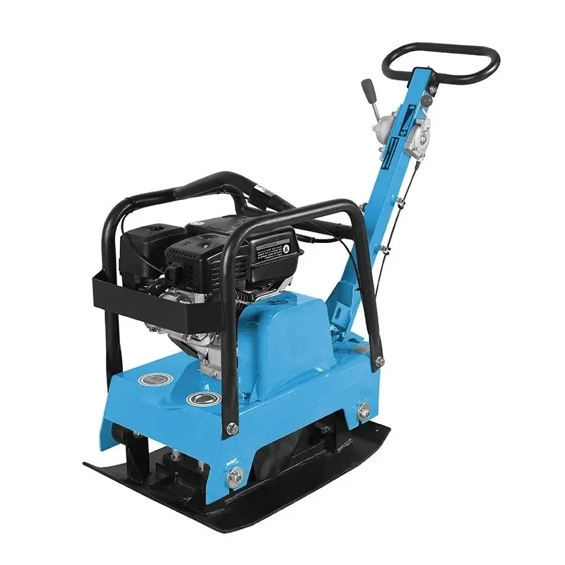 FIXTEC 10kN Petrol Tamping Rammer for Heavy-Duty Soil Compaction