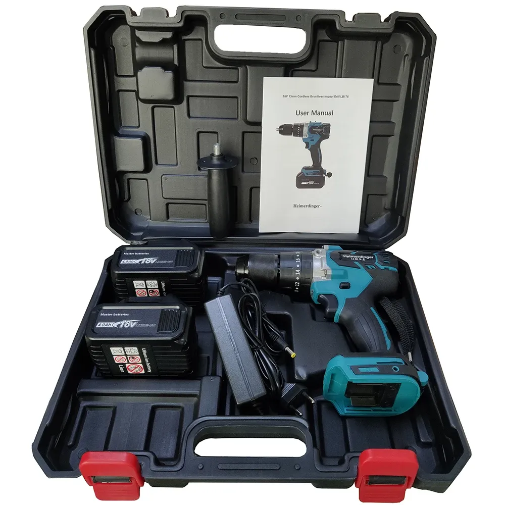 Heimerdinger 18V Brushless 13mm Cordless Impact Drill