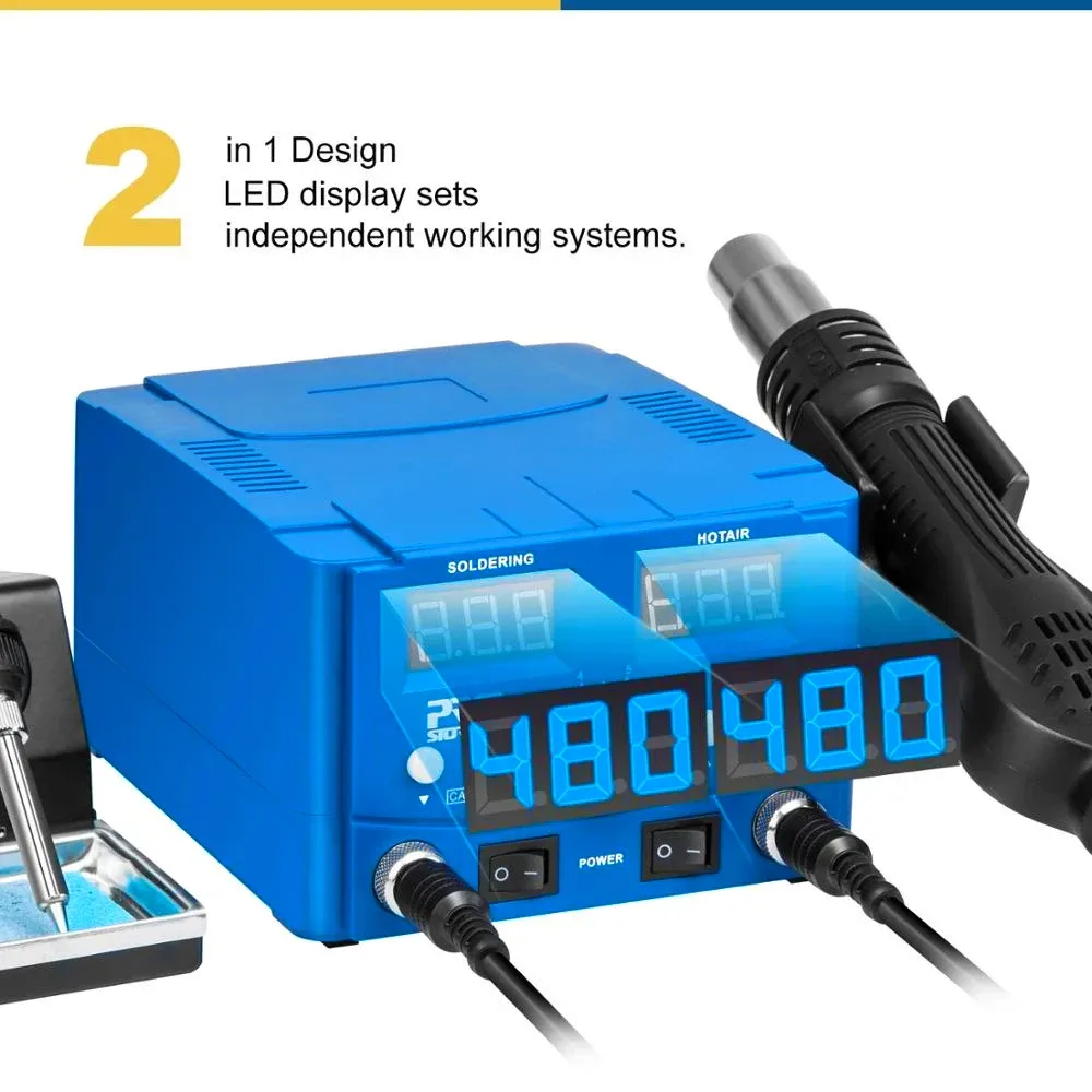 Prostormer 8582D 2-in-1 SMD Rework Soldering Station