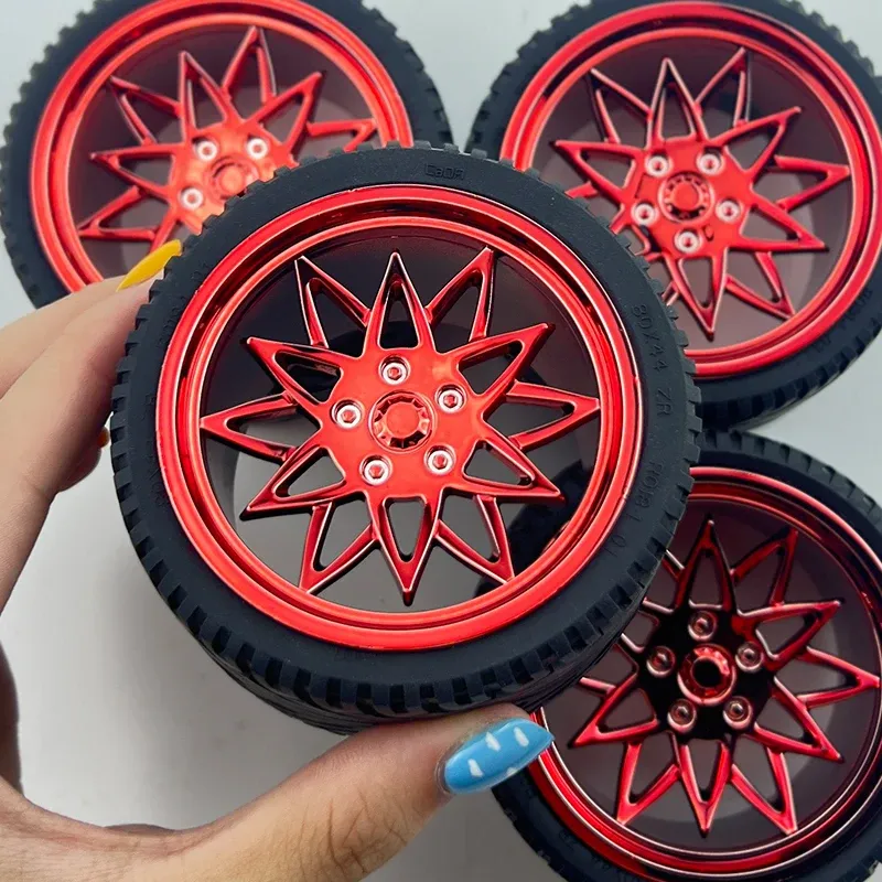 CaDA 1:8 Scale Wheel Hub Plating Accessory Set