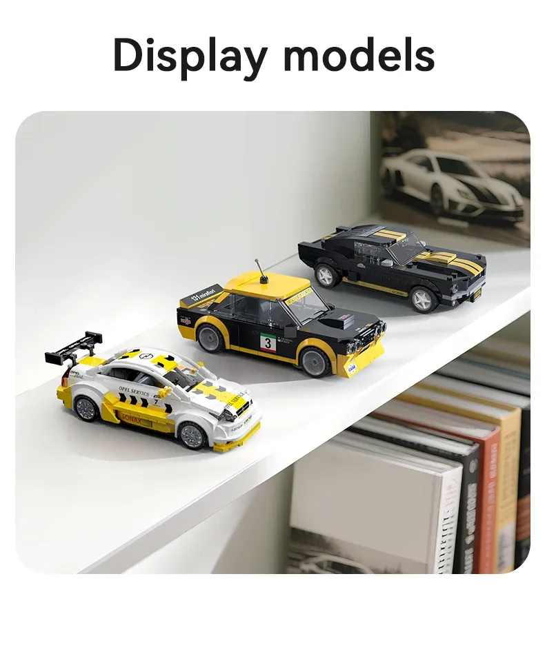 CaDA 1:24 V8 Super Racing Car Building Set