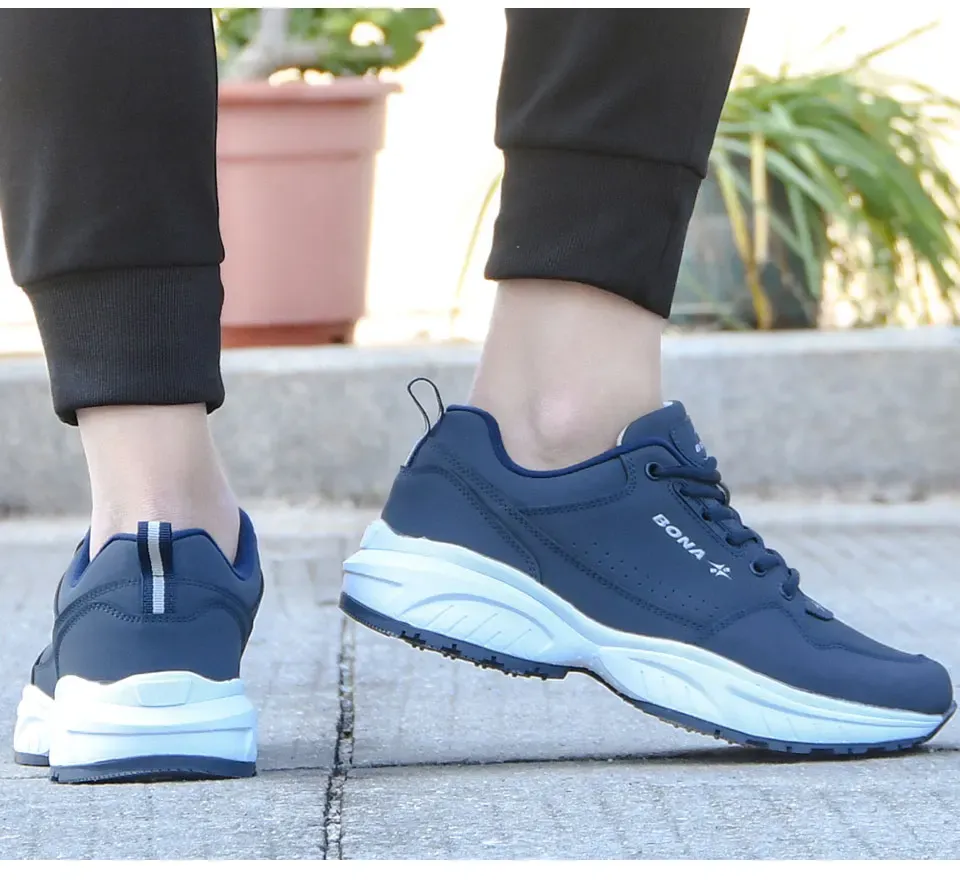 BONA Lightweight Men’s Running and Walking Sneakers