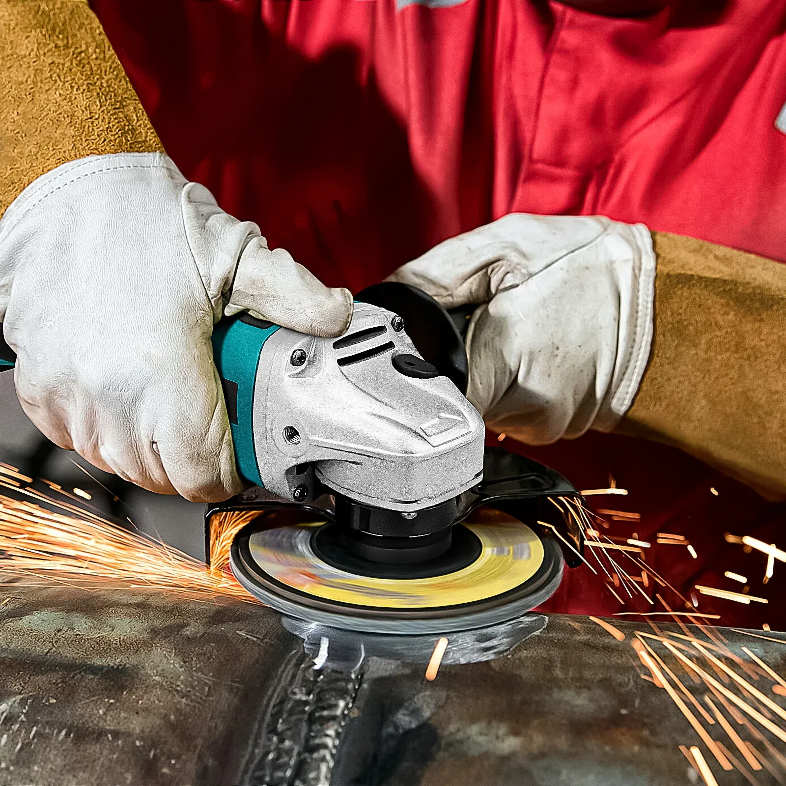 Gisam 125mm Brushless Cordless Angle Grinder for Makita 18V