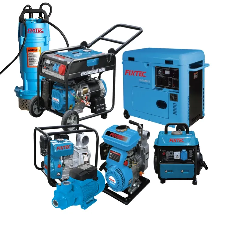 FIXTEC 3HP 300L Oil-Free Portable Air Compressor