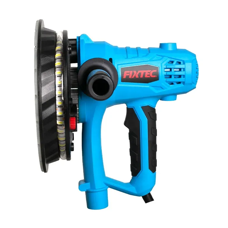 FIXTEC 800W Corded Drywall Sander with LED and Dust Collection