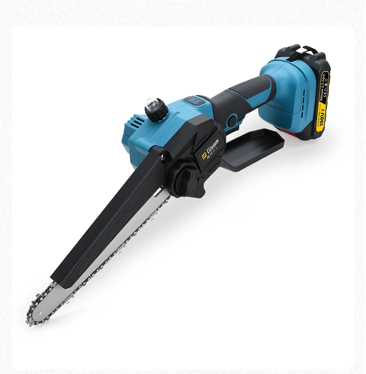 Gisam 8-Inch Brushless Cordless Chainsaw for Makita 18V Batteries
