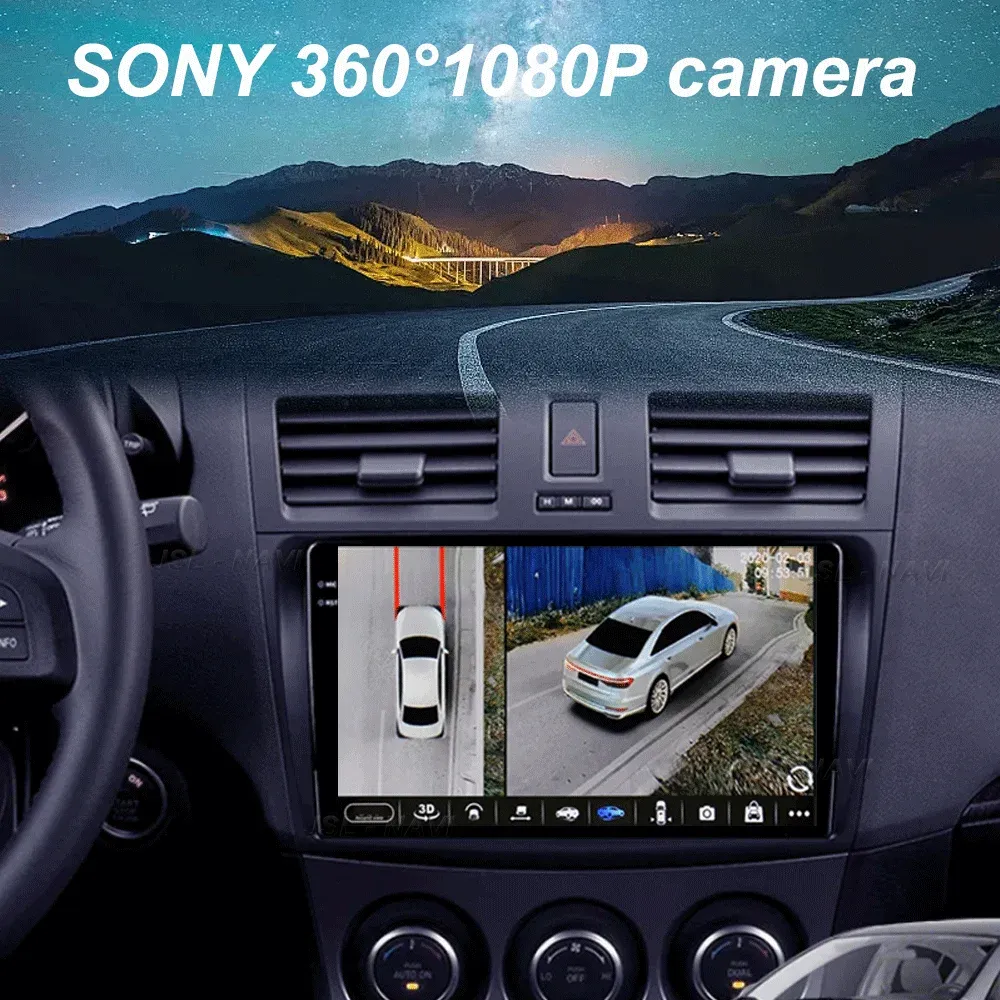 Mazda 3 BL Android 16 9-Inch Car Multimedia Head Unit