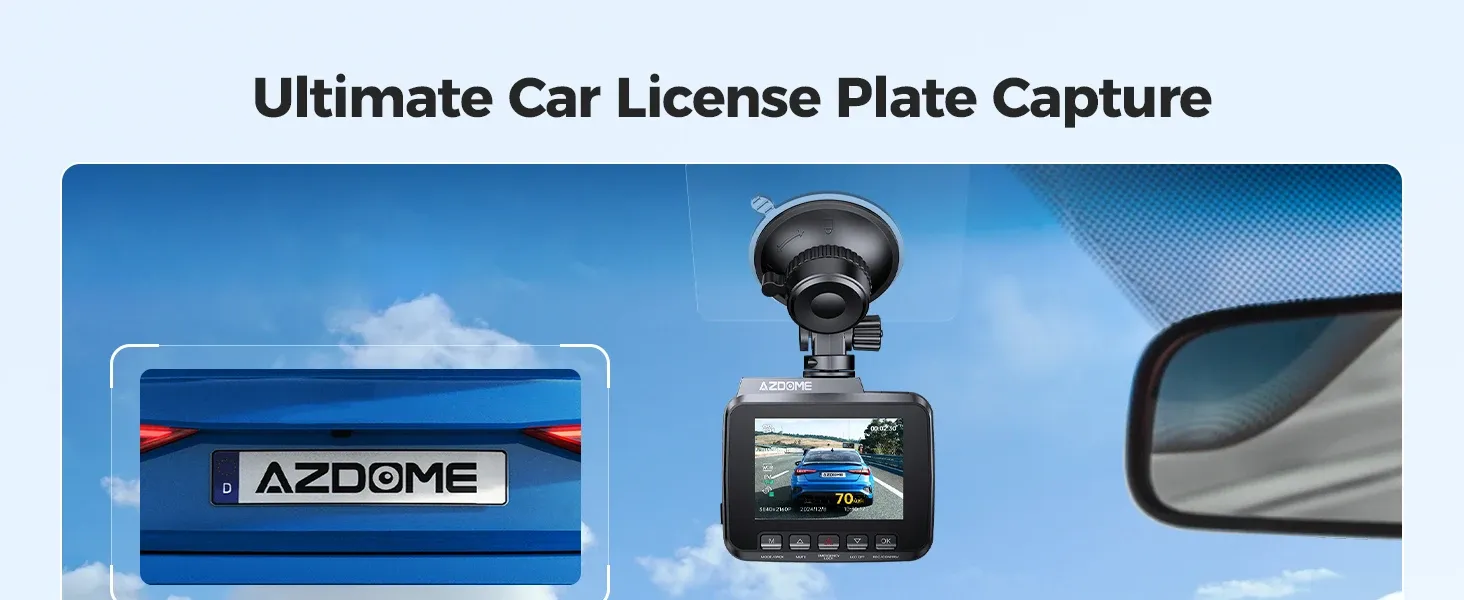 AZDOME GS63H 4K GPS Wi‑Fi Dash Cam