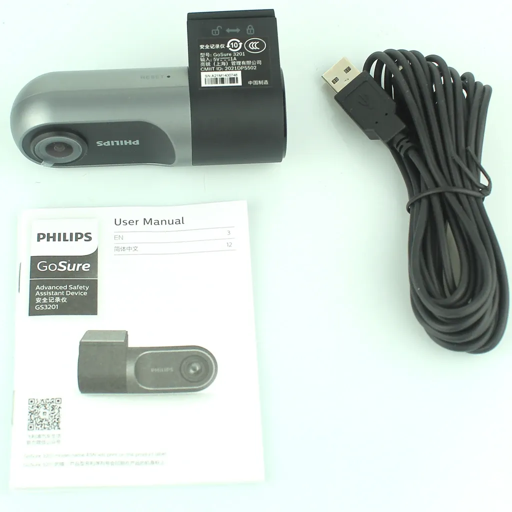 Philips GoSure GS3201 Front Wi‑Fi Dash Cam