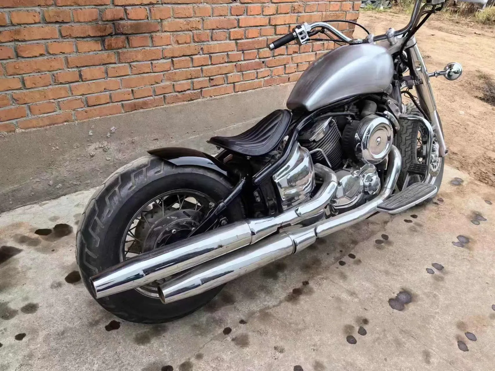 Yamaha Dragstar 1100 Rear Fender Plate Guard