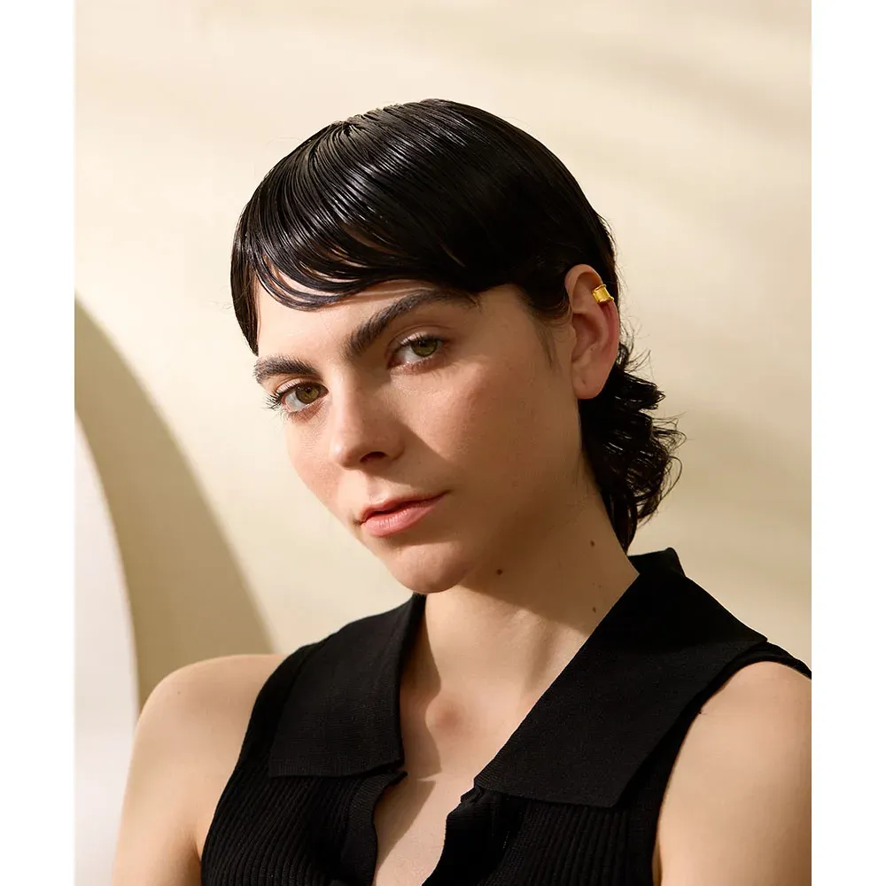 Yhpup Sterling Silver Ear Cuff Clip Earrings