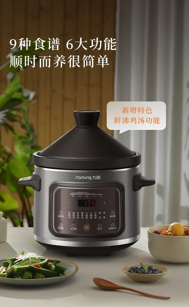 Joyoung 4L Purple Sand Electric Stew Pot
