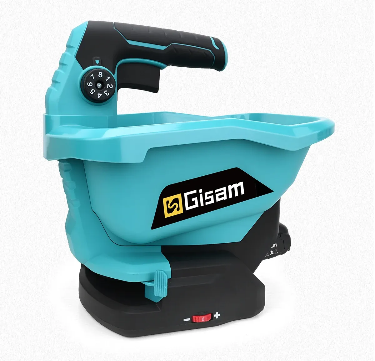 Gisam Cordless Agricultural Fertilizer and Seed Spreader