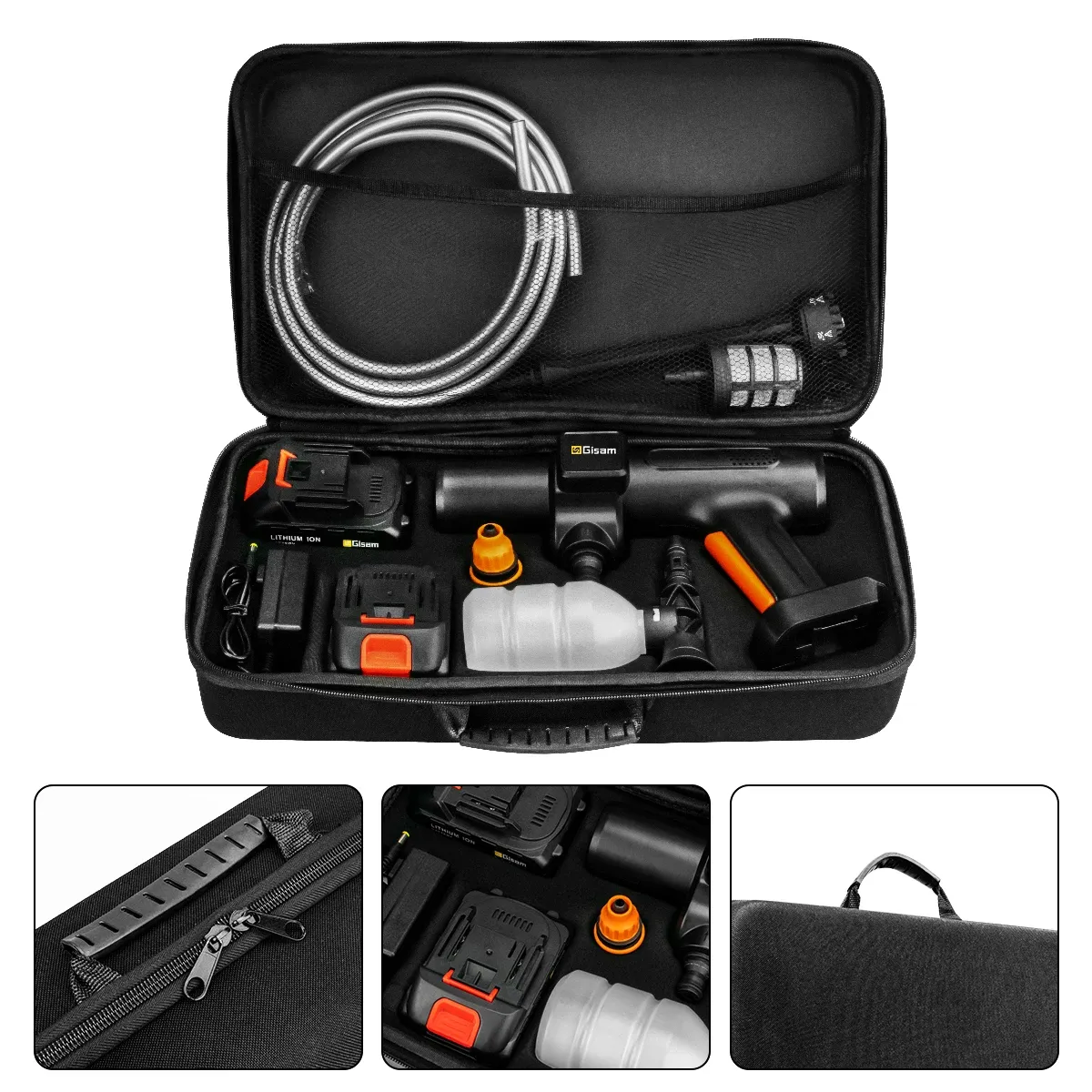 Gisam 200BAR Cordless Brushless Car Washer