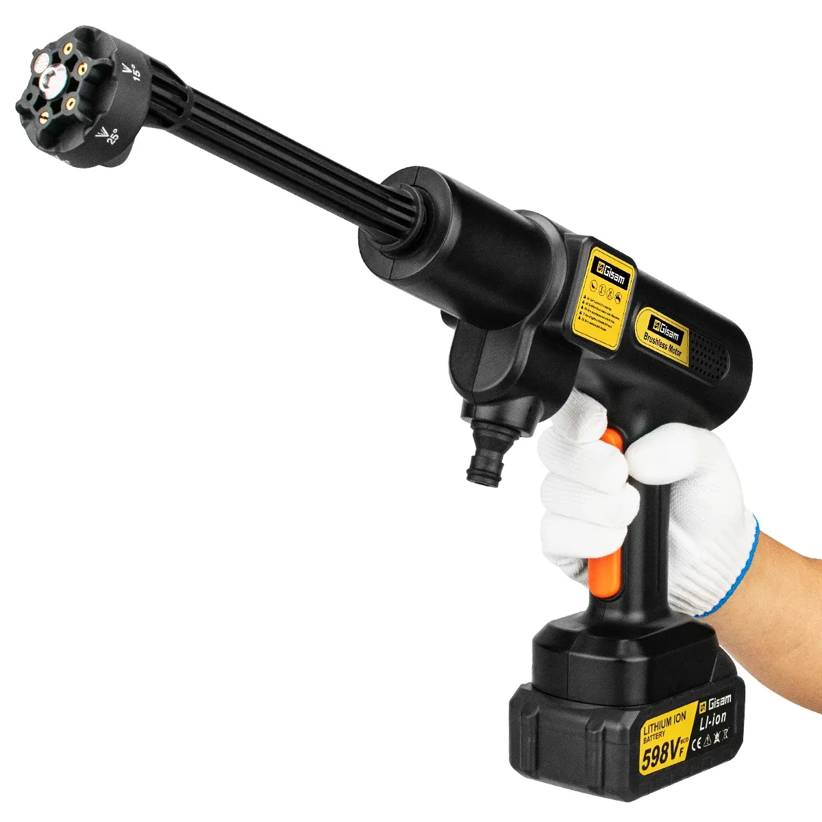 Gisam 200BAR Cordless Brushless Car Washer