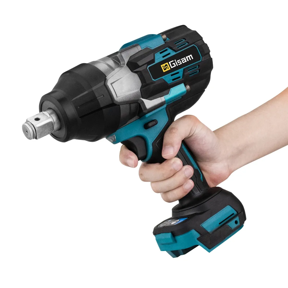Gisam 3100N·m 3/4-Inch Brushless Cordless Impact Wrench