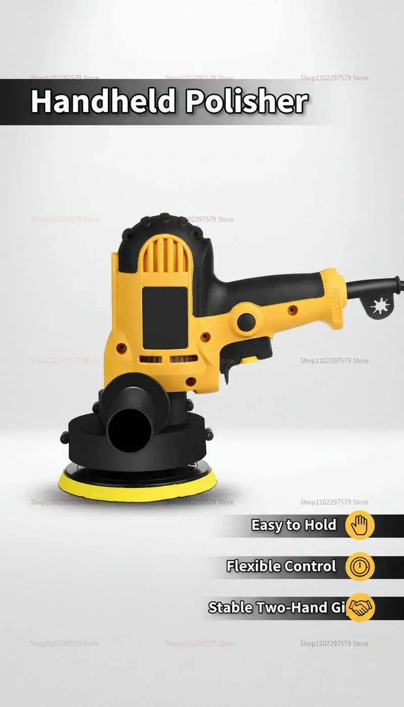 700W Variable-Speed Rotary Car Polisher