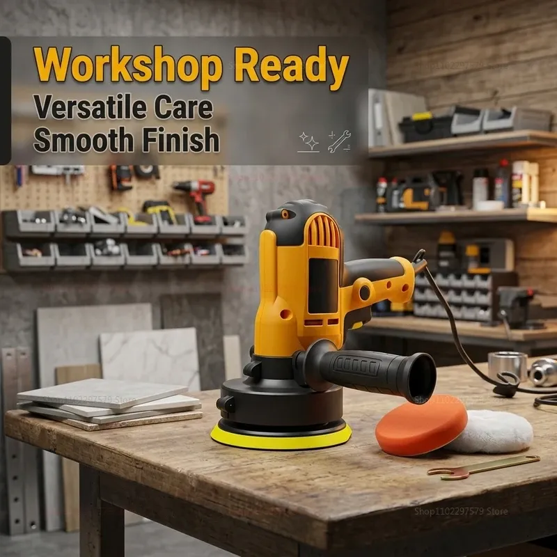 700W Variable-Speed Rotary Car Polisher
