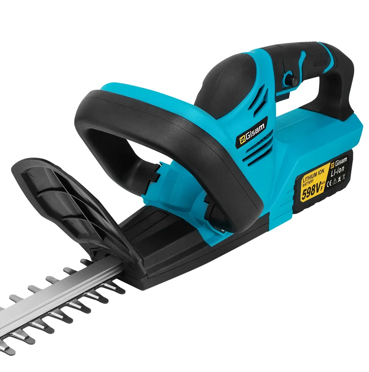 Gisam 510mm Brushless Cordless Hedge Trimmer for Makita 18V Batteries