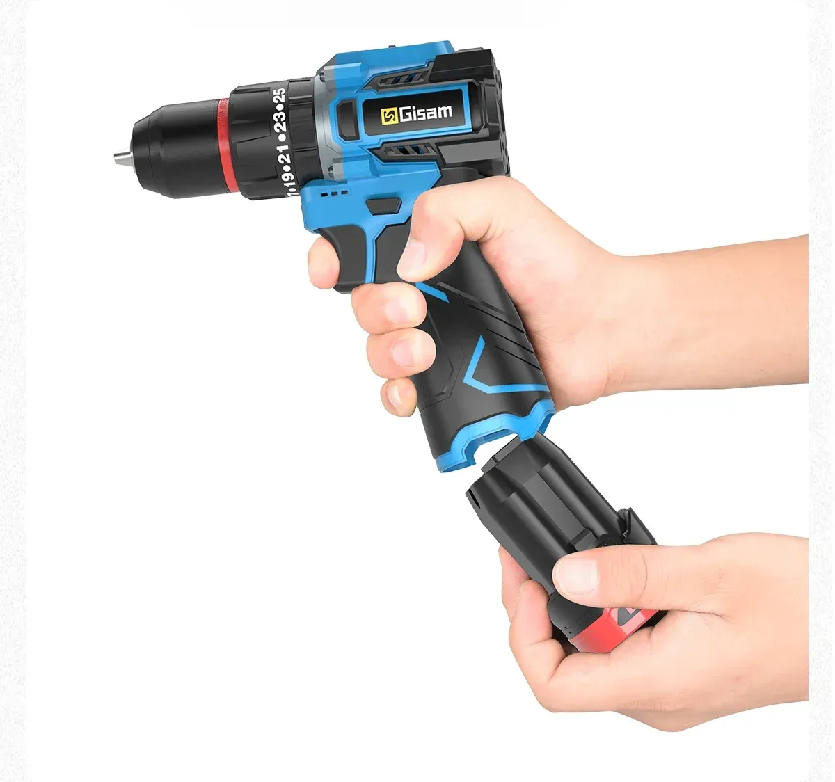 Gisam 95Nm Brushless Cordless Drill Driver