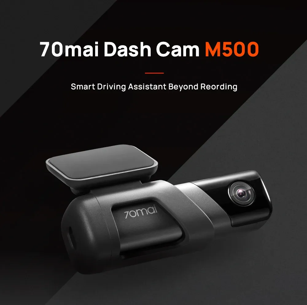 70mai M500 2K GPS Dash Cam with Parking Monitor
