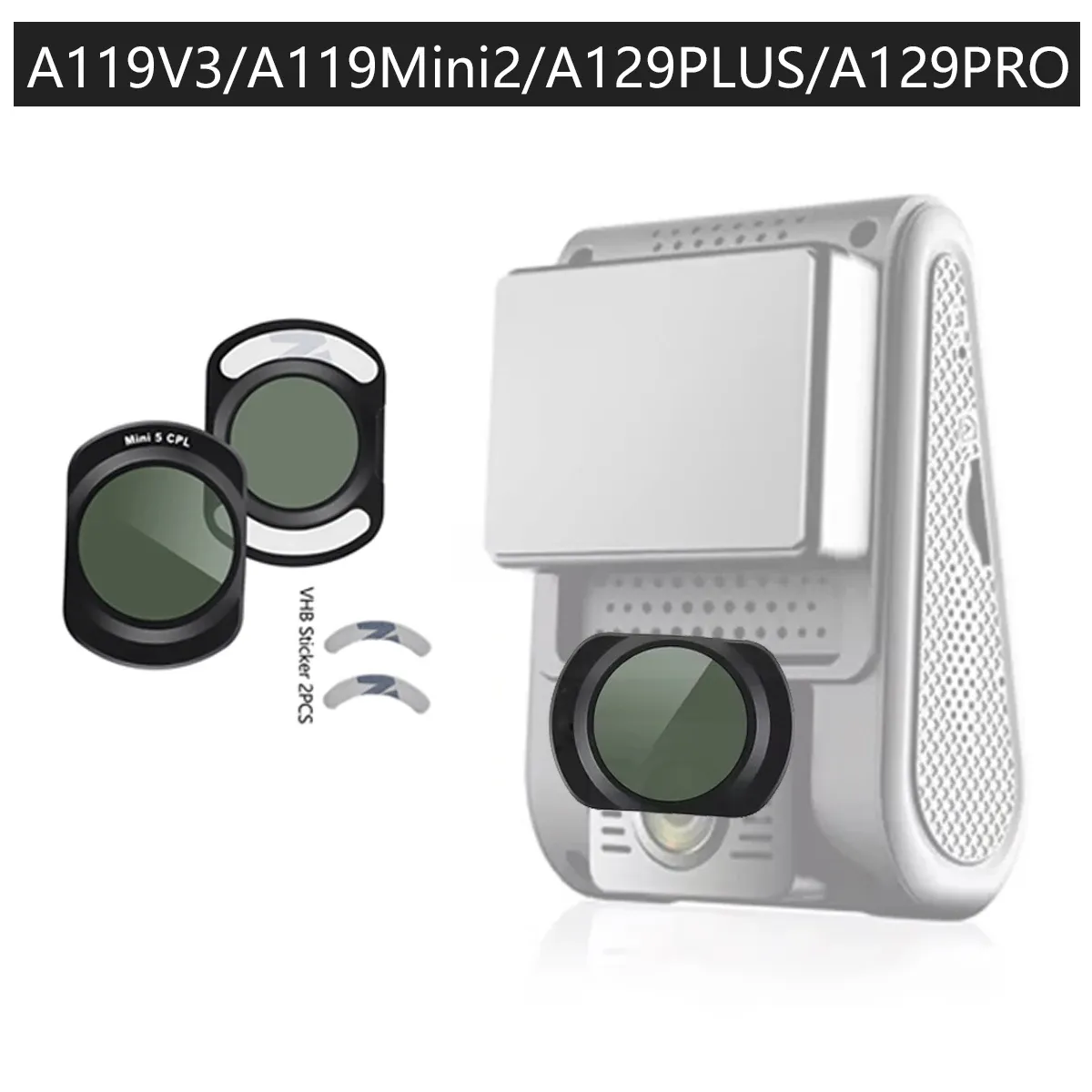 VIOFO CPL Circular Polarising Lens Filter for A119V3 and A129 Series