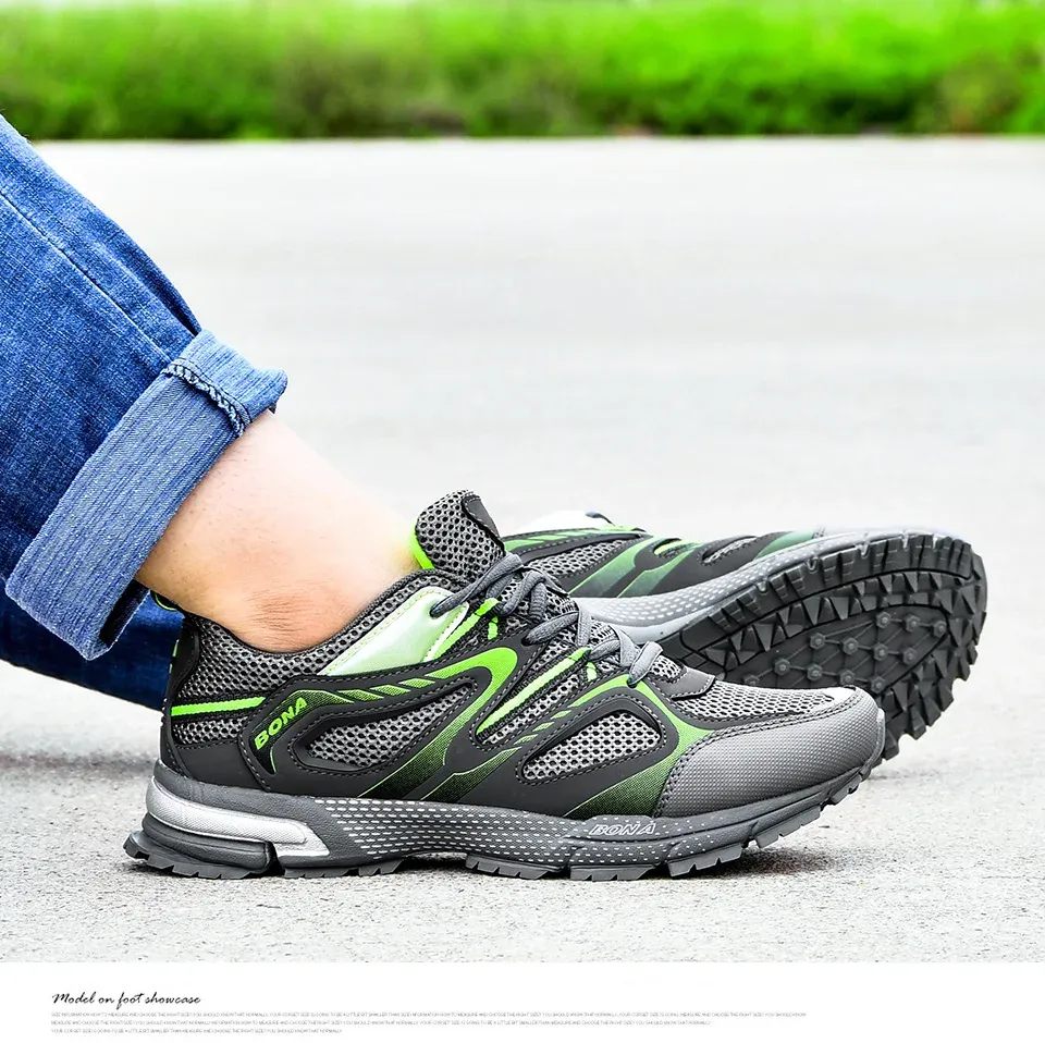 BONA Classic Mesh Stability Running Shoes for Men