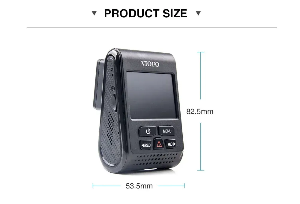 VIOFO A119 V3 2K Quad HD Front Dash Cam with Parking Mode