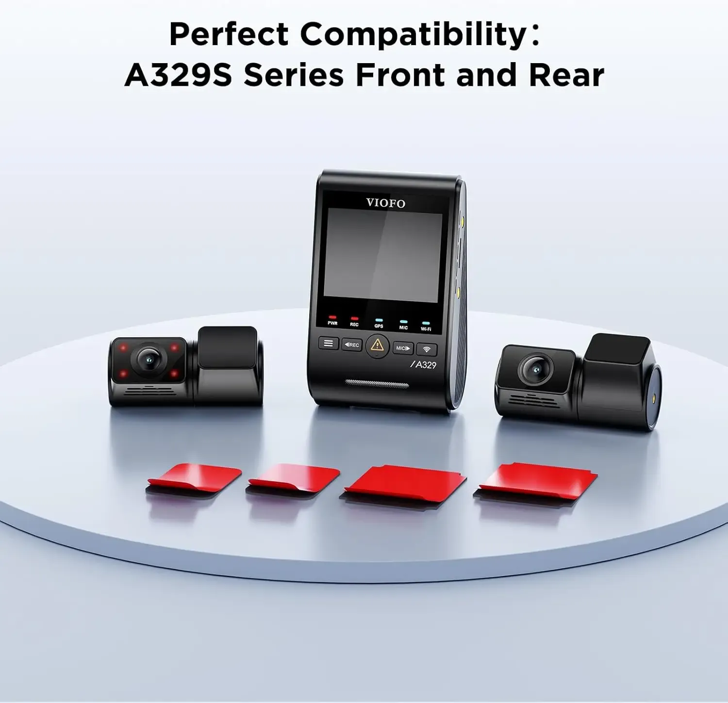 VIOFO A329 Series Dash Cam Adhesive Pad Set