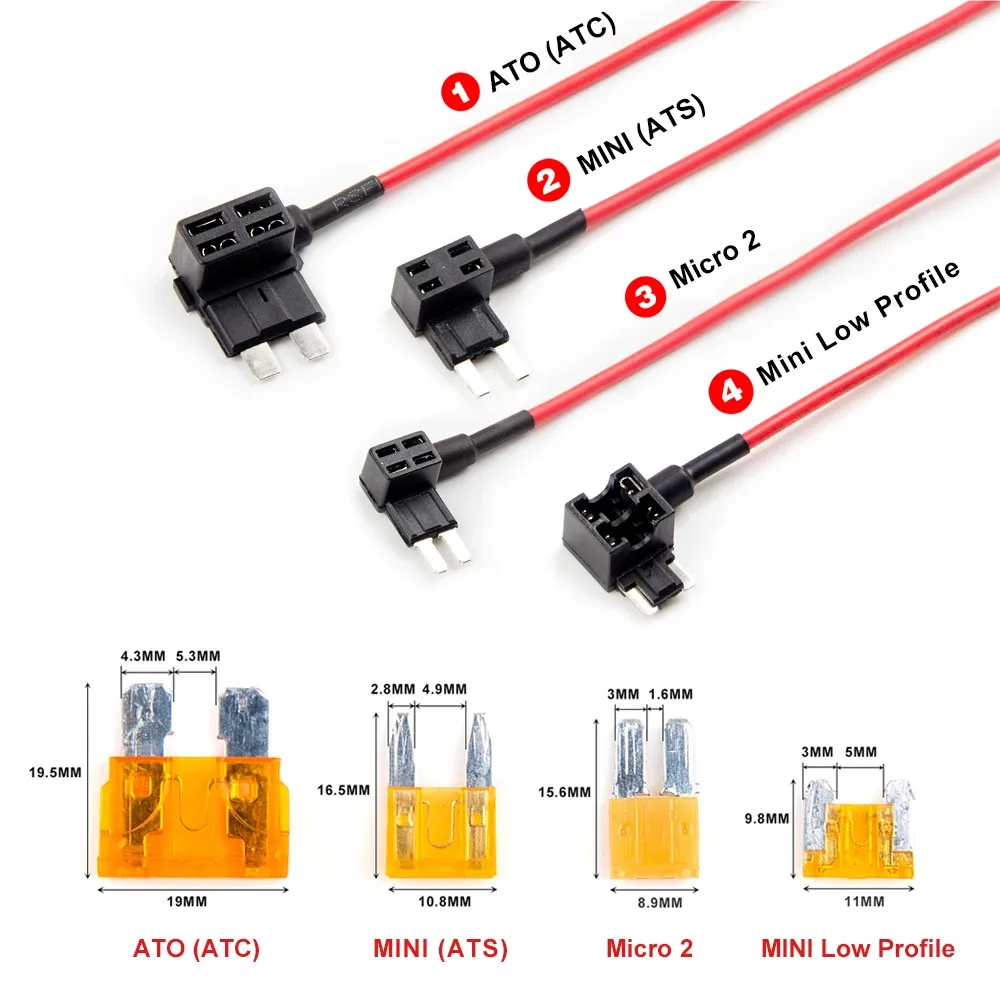 VIOFO HK4 USB-C Hardwire Kit with 8 Fuse Taps