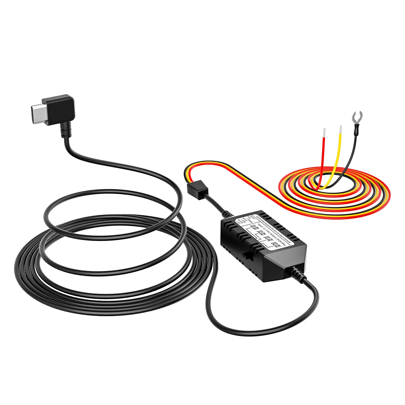 VIOFO HK4 USB-C Hardwire Kit with 8 Fuse Taps