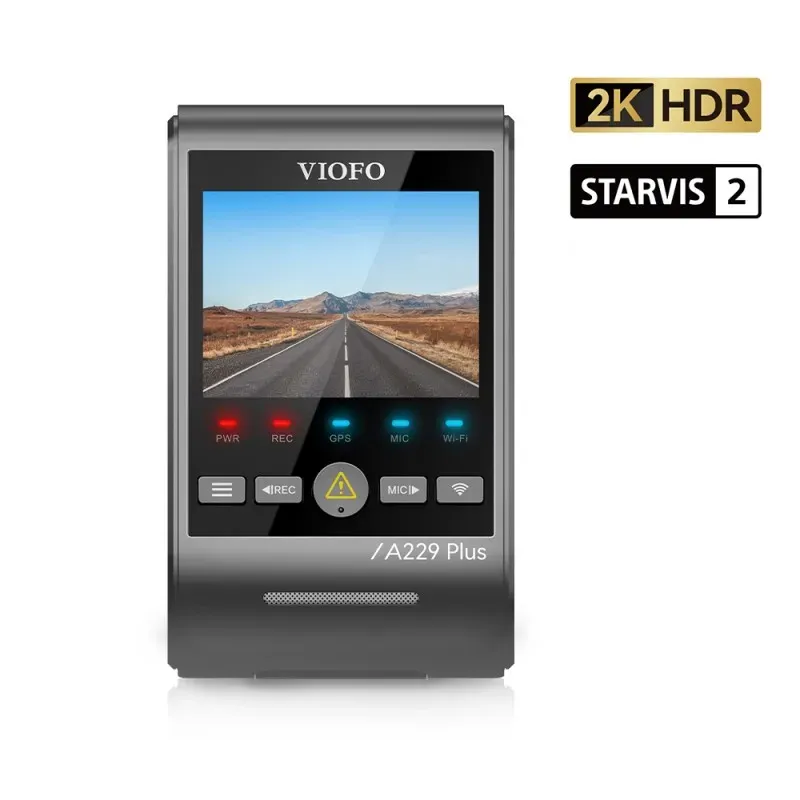 VIOFO A229 Plus Dual 2K HDR Dash Cam with STARVIS 2