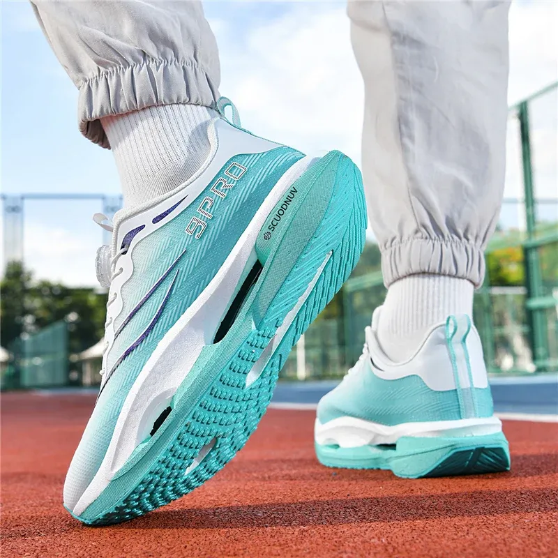 PUPUDA Men’s Air-Mesh Platform Casual Sneakers