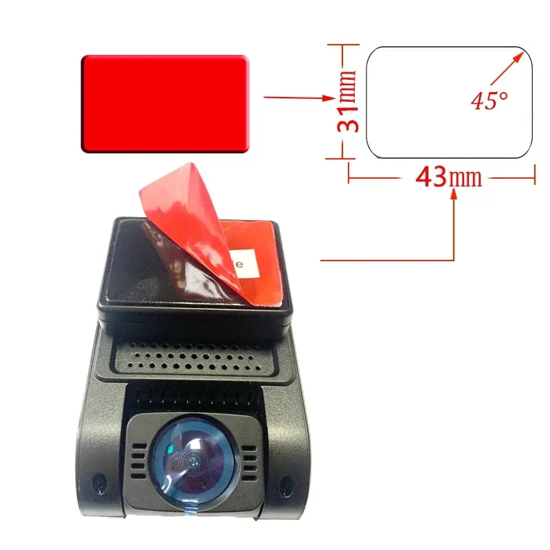 VIOFO A119 V3 Dash Cam VHB and Static Mount Sticker Set